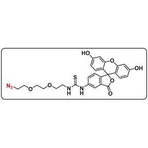 5-FITC-PEG2-azide