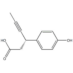 (3S)-3-(4-Hydroxyphenyl)-4-hexynoic acid