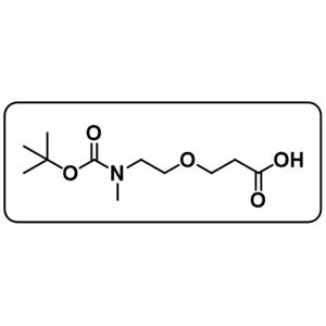 N-Methyl-N-(t-Boc)-PEG1-Acid