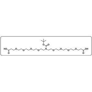 N-Boc-N-bis(PEG4-acid)