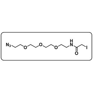 Azido-PEG3-iodoacetamide