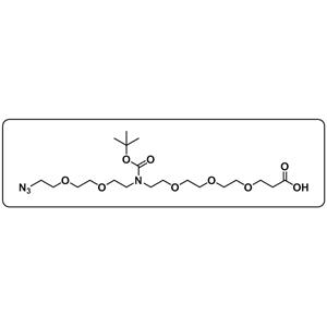 N-(Azido-PEG2)-N-Boc-PEG3-acid