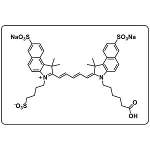 triSulfo-Cy5.5 carboxylic acid
