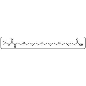 t-Boc-N-amido-PEG6-acid