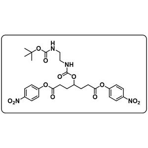 NHBoc-C2-NHCOO(C2H4CO-PNB ester)2