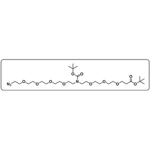 N-(Azido-PEG4)-N-Boc-PEG3-t-butyl ester