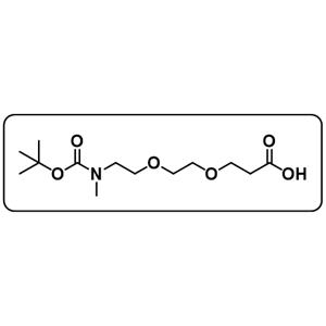 N-Methyl-N-(t-Boc)-PEG2-Acid