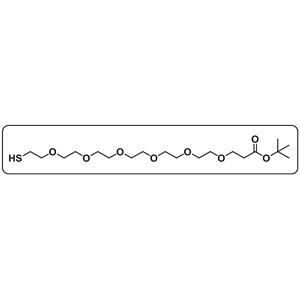 Thiol-PEG6-t-butyl ester