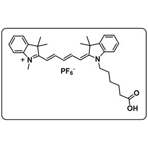 Cyanine5 carboxylic acid (PF6)