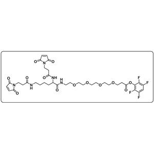 Bis-Mal-Lysine-PEG4-TFP ester
