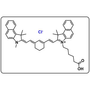 Cyanine7.5 carboxylic acid (Cyclohexene)