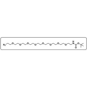 Azido-PEG8-NHBoc