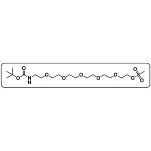 Boc-NH-PEG6-Ms