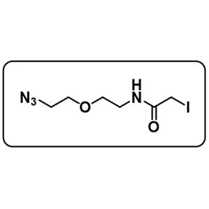 Azido-PEG1-iodoacetamide