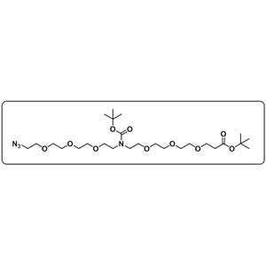 N-(Azido-PEG3)-N-Boc-PEG3-t-butyl ester