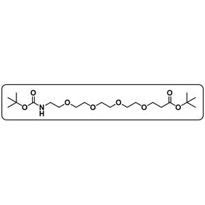 Boc-NH-PEG4-C2-Boc