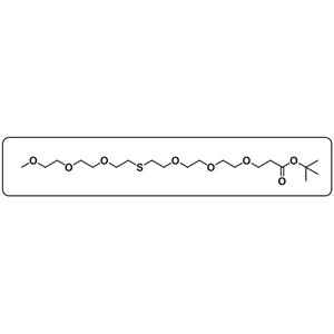 m-PEG3-S-PEG3-t-butyl ester