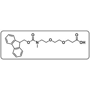 Fmoc-NMe-PEG2-acid