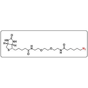 Biotin-PEG2-C6-azide