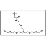 N-(Boc-PEG1)-N-bis(PEG2-propargyl) pictures