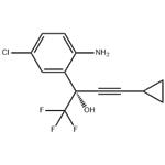 (S)-1-(2-Amino-5-chlorophenyl)-1-(trifluoromethyl)-3-cyclopropyl-2-propyn-1-ol pictures