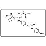 Ethyl (S)-1-((1-((4-((((4-nitrophenoxy)carbonyl) oxy)methyl)phenyl)amino)-1-oxo-5-ureidopenta n-2-yl)carbamoyl)cyclobutane-1-carboxylate pictures