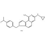 	7H-Pyrrolo[3,2-f]quinazoline-1,3-diaMine, N3-cyclopropyl-7-[[4-(1-Methylethyl)phenyl]Methyl] pictures