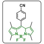 4,4-Difluoro-8(4'-cyanophenyl)-1,3,5,7-tetramethyl-4-bora-3a,4a-diaza-s-indacene pictures