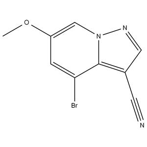 4-Bromo-6-methoxypyrazolo[1,5-a]pyridine-3-carbonitrile