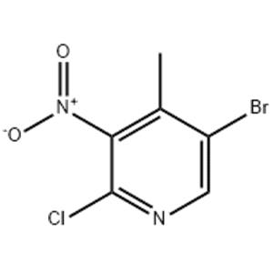5-Bromo-2-chloro-4-methyl-3-nitro-pyridine