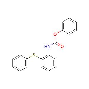 Phenyl[2-phenylthio)phenyl]carbamate