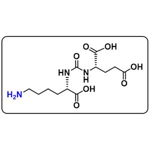 (S)-2-(3-((S)-5-amino-1-carboxypentyl)ureido)pentanedioic acid