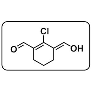 2-Chloro-3-(hydroxymethylene)cyclohex-1-enecarbaldehyde