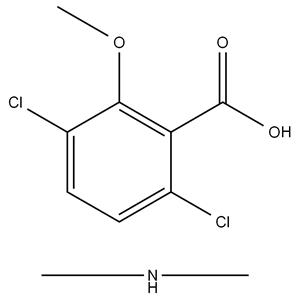 3,6-dichloro-o-anisic acid, compound with dimethylamine (1:1)