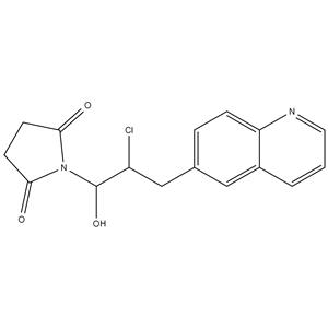 1-[2-Chloro-1-hydroxy-3-(6-quinolinyl)propyl]-2,5-pyrrolidinedione