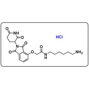 Thalidomide-O-amido-C6-NH2 hydrochloride