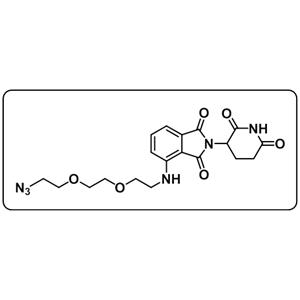 Pomalidomide-NH-PEG2-azide
