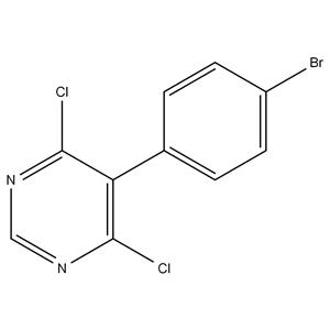 5-(4-Bromophenyl)-4,6-dichloropyrimidine