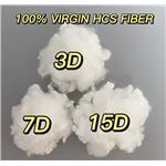 2D32mm 100% Virgin Hollow Conjugated Siliconized PSF for Making Polyester Fiber Ball pictures