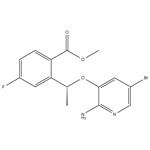 	methyl(R)-2-(1-((2-amino-5-bromopyridin-3-yl)oxy)ethyl)-4-fluorobenzoate pictures