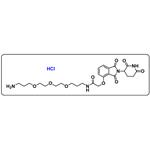 Thalidomide-O-amido-C1-PEG3-C3-NH2 hydrochloride pictures