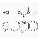 S-Clopidogrel N-Methyl Impurity(Hydrochloride) pictures