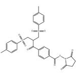 	4-[2,2-bis[(p-tolylsulfonyl)-methyl]acetyl]benzoic acid-N-hydroxy succinimidyl ester pictures