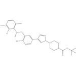 (R)-tert-butyl 4-(4-(6-aMino-5-(1-(2,6-dichloro-3-fluorophenyl)ethoxy)pyridin-3-yl)-1H-pyrazol-1-yl)piperidine-1-carboxylate pictures