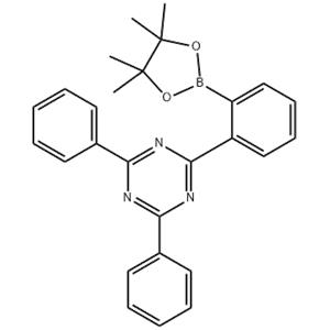 2,4-diphenyl-6-(2-(4,4,5,5-tetramethyl-1,3,2-dioxaborolan-2-yl)phenyl)-1,3,5-triazine