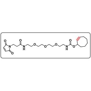 SCO-PEG3-Maleimide