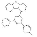 2-(4-Chlorophenyl)-4-(1-dibenzofuranyl)-6-phenyl-1,3,5-triazine pictures