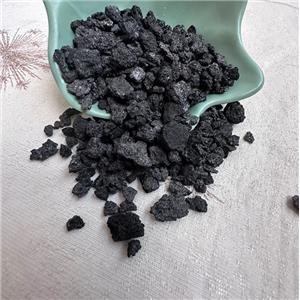 Coke briquettes for sewage treatment