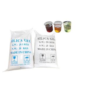 White silica gel granule bleaching sand