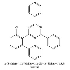 2-(3-chloro-[1,1'-biphenyl]-2-yl)-4,6-diphenyl-1,3,5-triazine